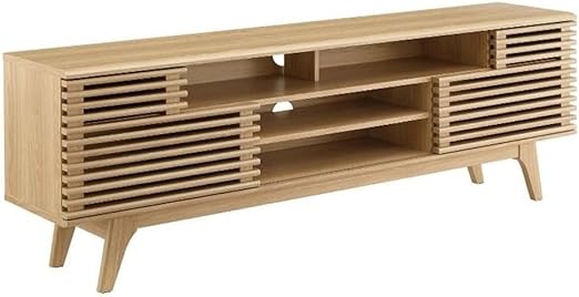 71" Mid-Century Media Console TV Stand