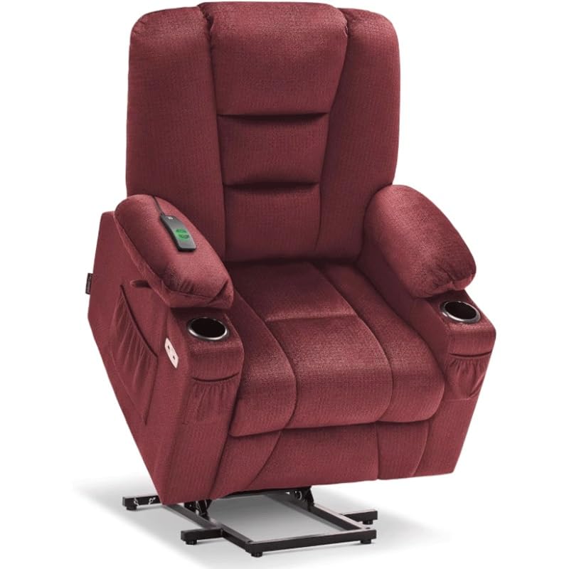 Electric Lift Recliner Chair with Massage and Heat