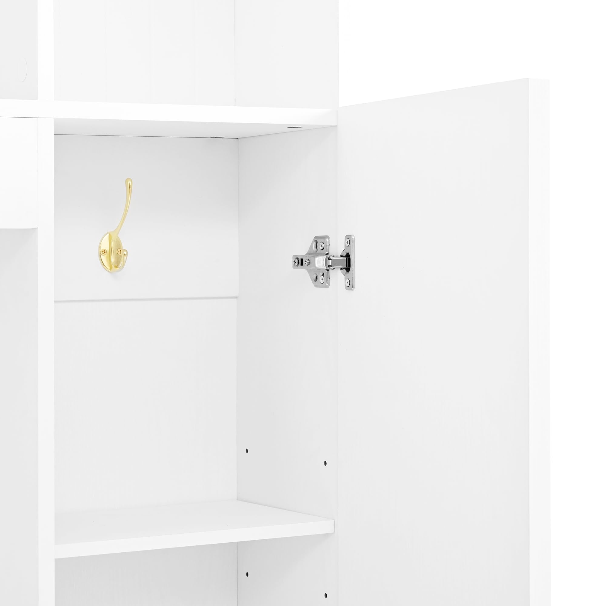 Hall Tree with Storage Bench