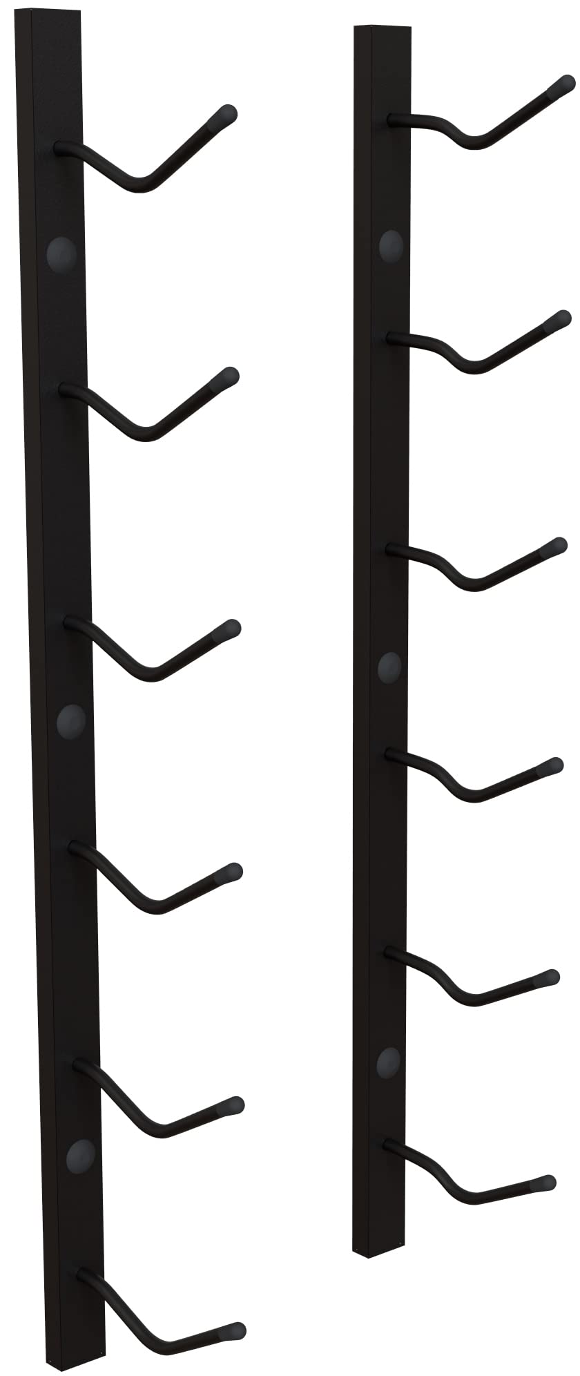 Wall Mounted Wine Rack - 6 Bottle Storage