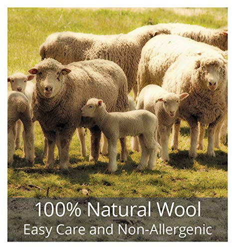 Merry Christmas Hand-Hooked Wool Throw Pillow