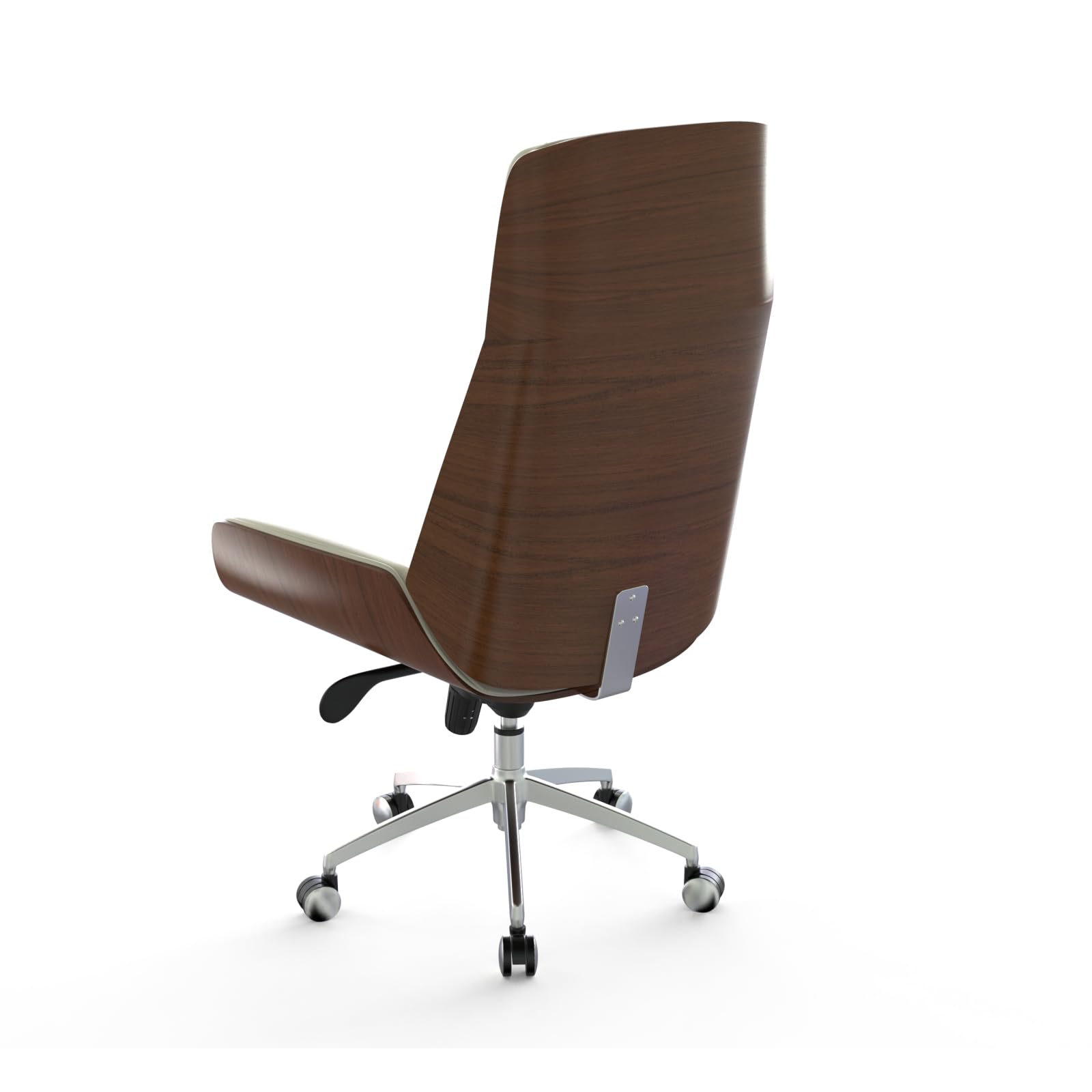 Luxury Wooden Swivel Executive Office Chair