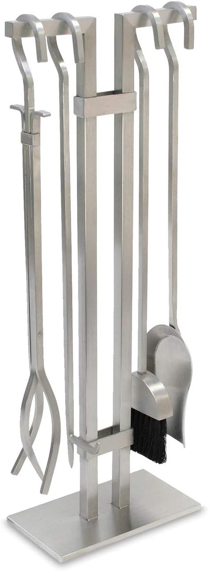 Sinclair Fireplace Tool Set - Burnished Brass