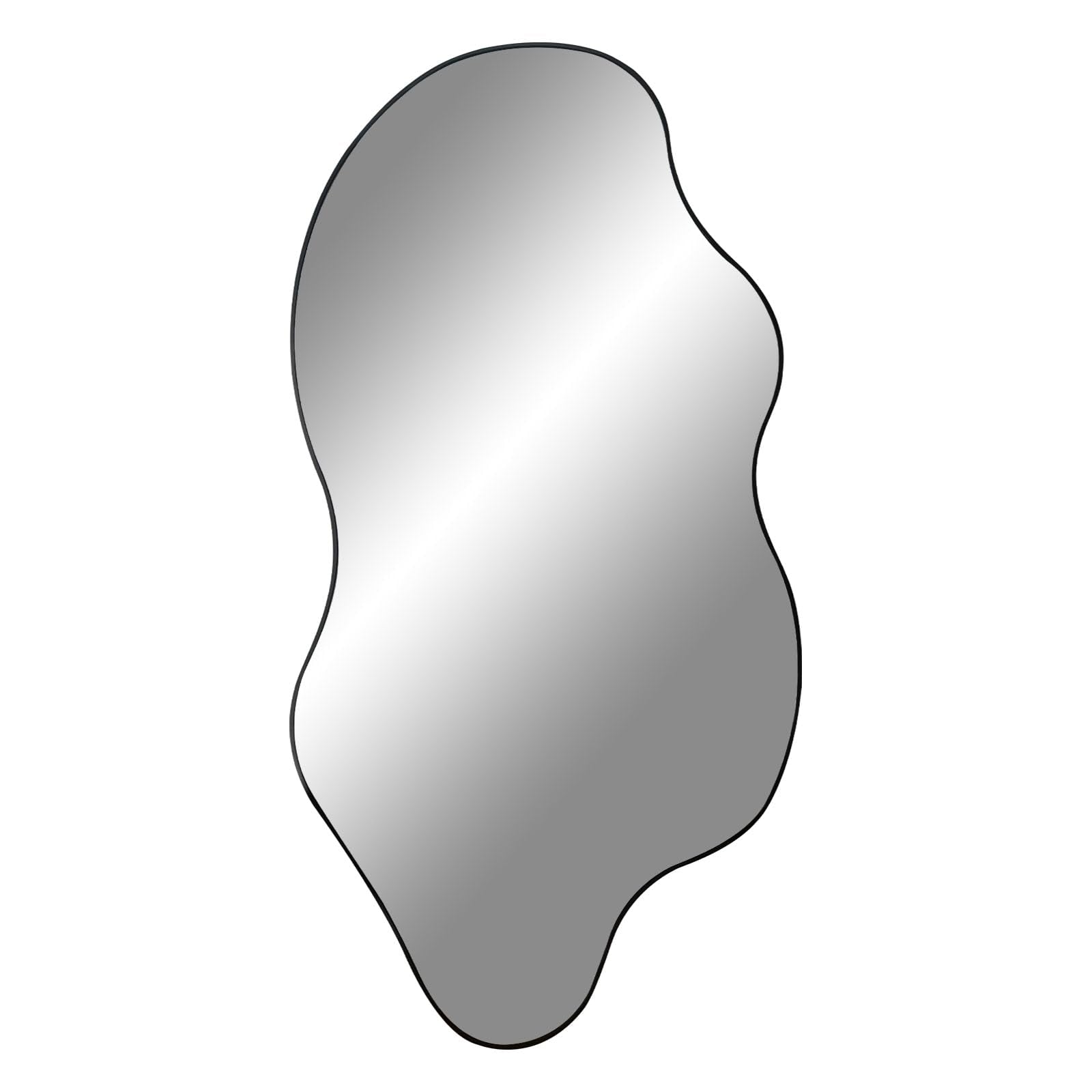 Irregular Wall Mirror 59x30 Large Asymmetrical Full Length