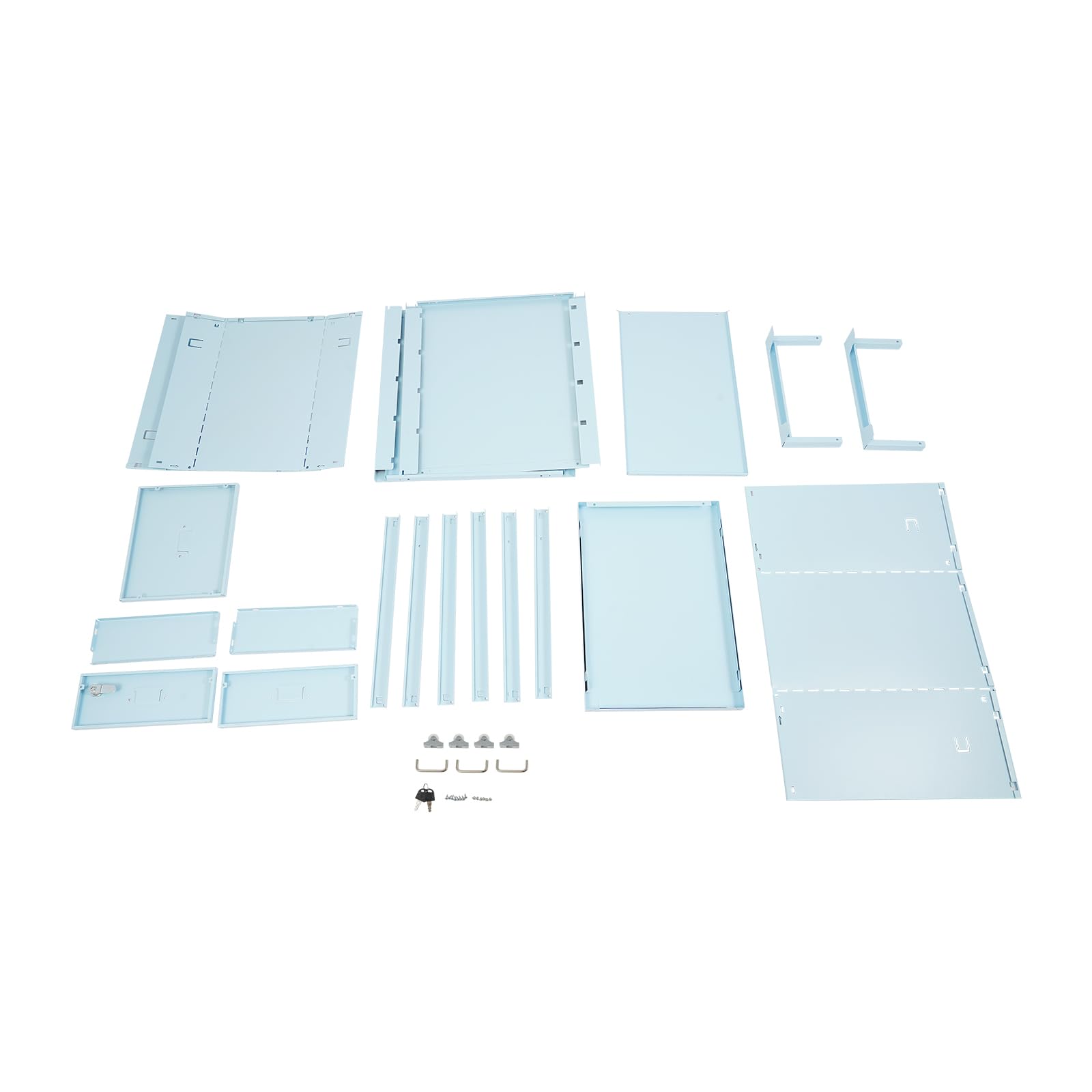 3-Drawer Lockable Mobile File Cabinet
