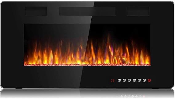 72 Inch Ultra-Thin Linear Electric Fireplace