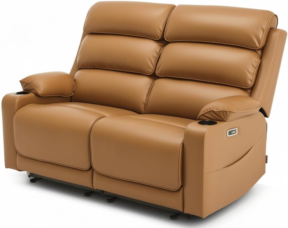 63.4" Oversized Reclining Loveseat with Heat and Massage