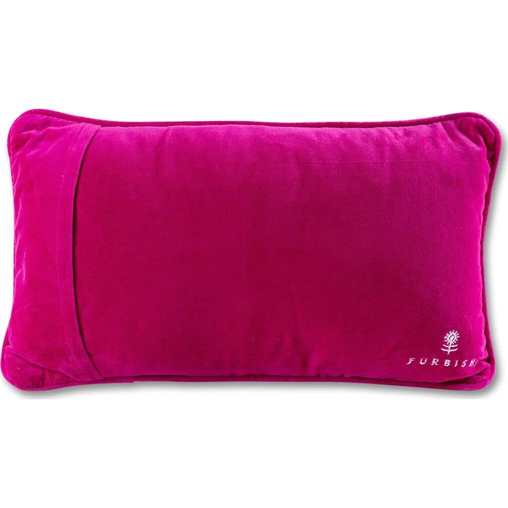 Needlepoint Decorative Throw Pillow - Come Sit by Me