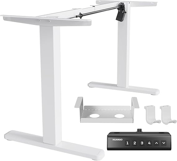 Electric Standing Desk Frame with Brushless Motor