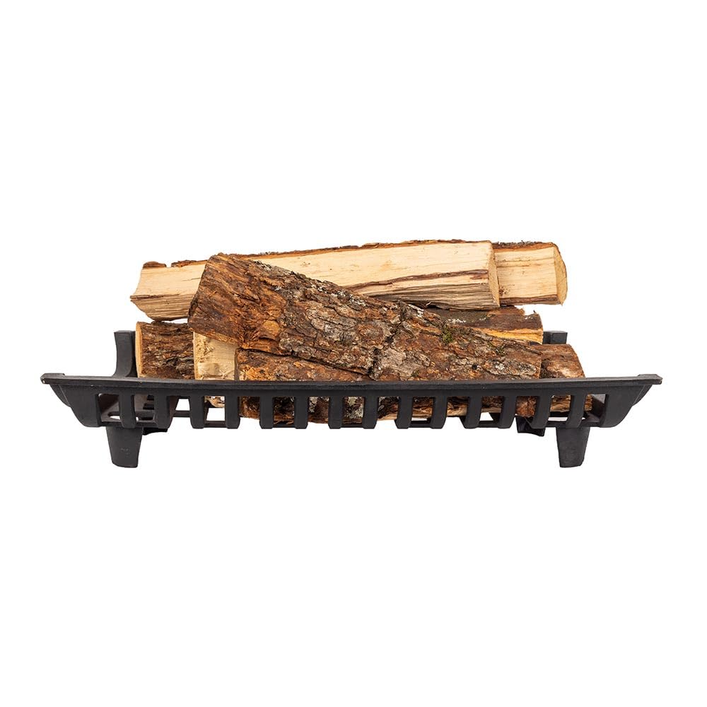 27-Inch Cast Iron Fireplace Log Grate