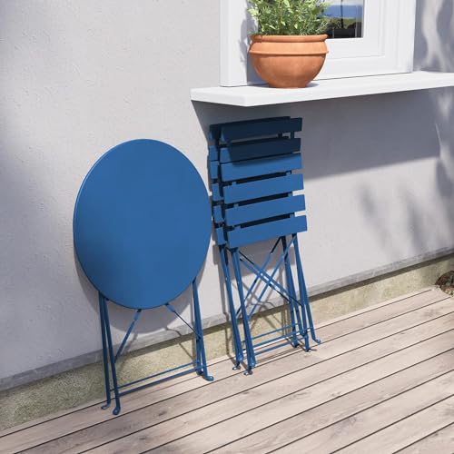 3-Piece Folding Patio Bistro Set