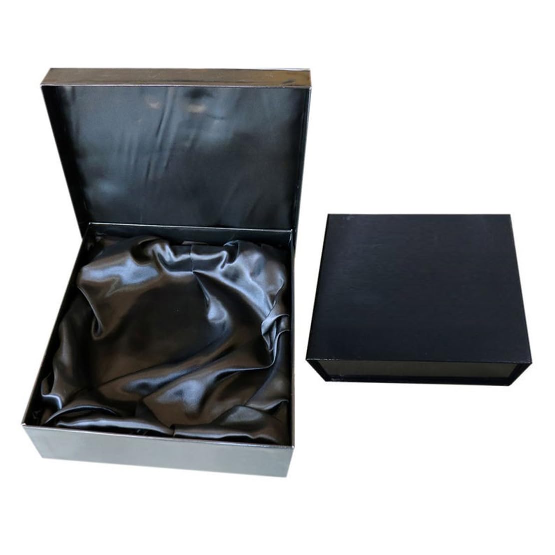 Desk Clock Pen Set with Gear Display and Wood Stand
