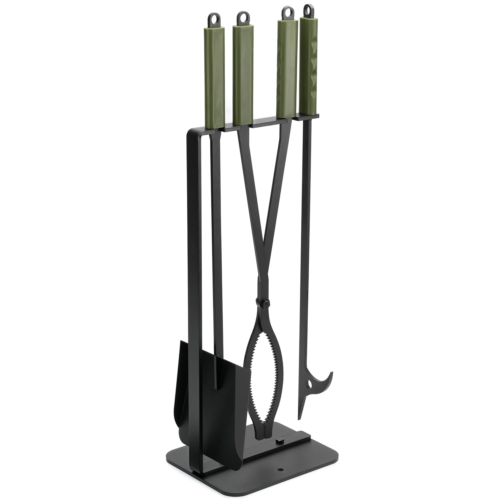 3-Piece Fire Pit Tool Set with Poker, Tongs & Shovel