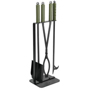 3-Piece Fire Pit Tool Set with Poker, Tongs & Shovel