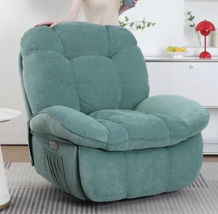 Electric Lift Recliner Chair with Massage and Heat