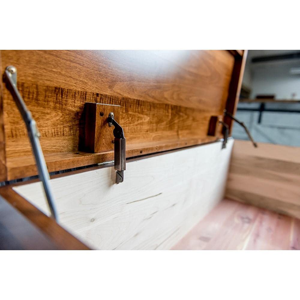Cedar Hope Chest with Waterfall Top