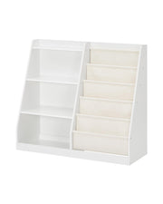 35.4" Kids Bookshelf and Toy Storage Organizer