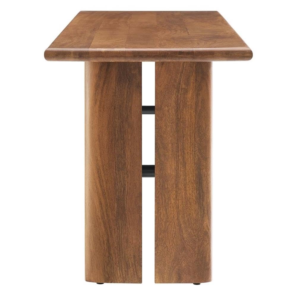 Amistad 58" Wood Bench Walnut