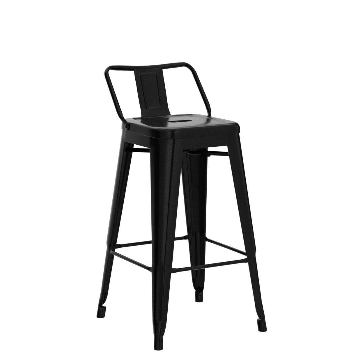 30 Inch Metal Bar Stools Set of 4