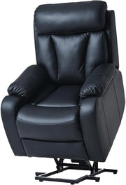 Electric Lift Recliner Chair with Leather Upholstery