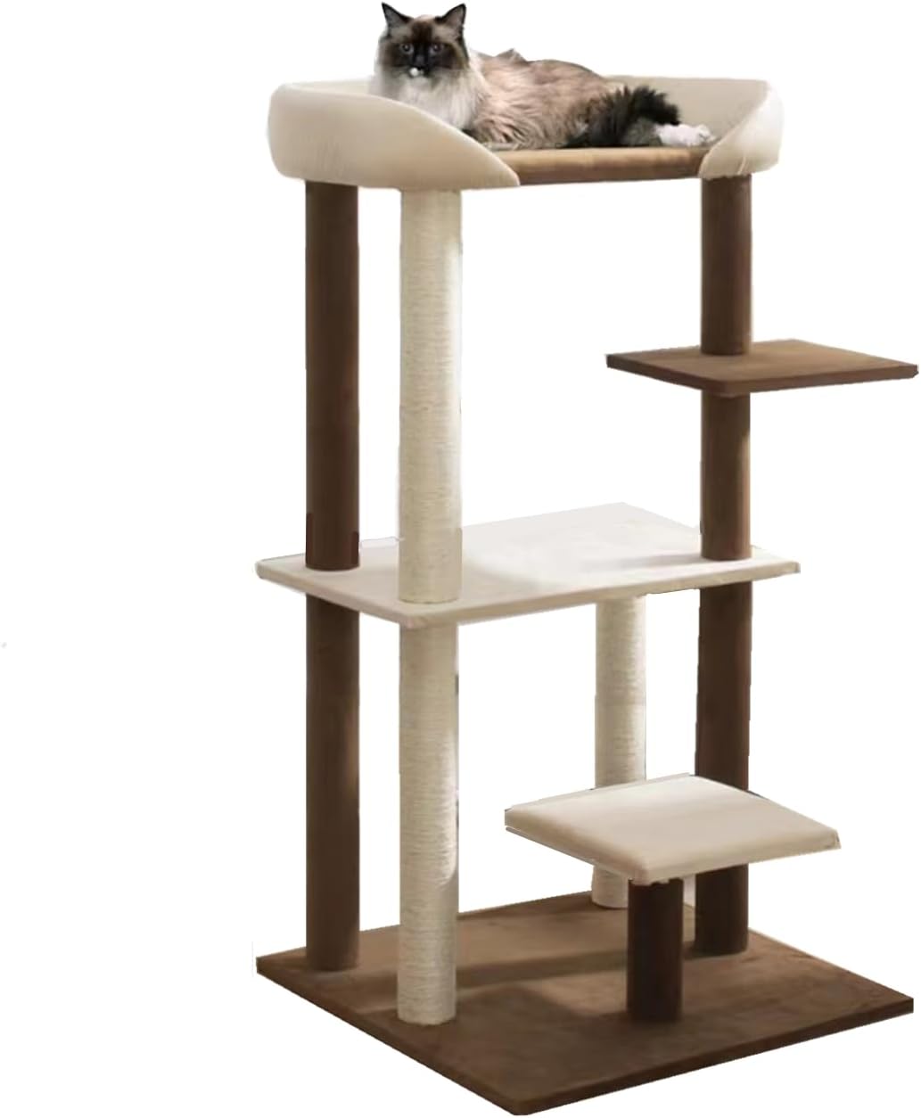 Cat Tree Tower with Extra Large Platform Perch