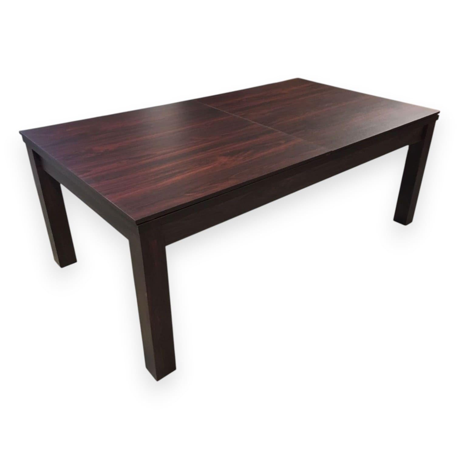 7 Foot Pool Dining Table Combo with Green Felt