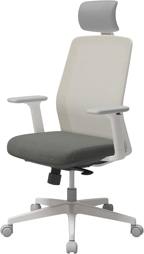 Ergonomic Office Chair with Headrest and 3D Armrests