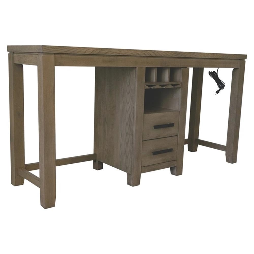 Counter Height Pub Table Set with Stools