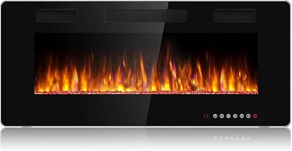 72 Inch Ultra-Thin Linear Electric Fireplace