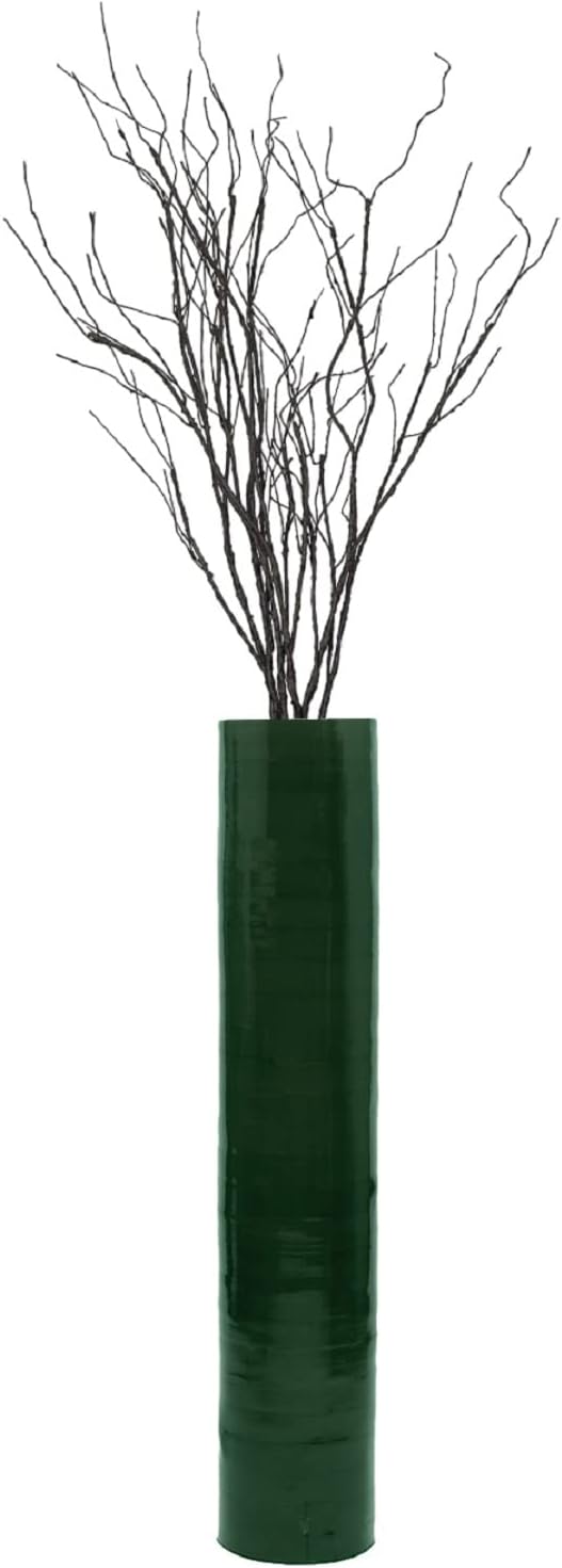 30-Inch Bamboo Floor Vase - Cylinder Shape