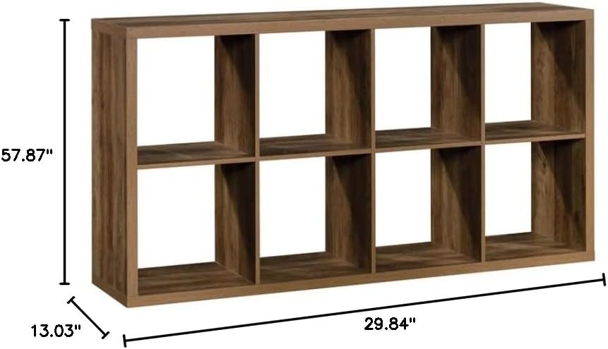 8-Cube Storage Organizer Bookcase