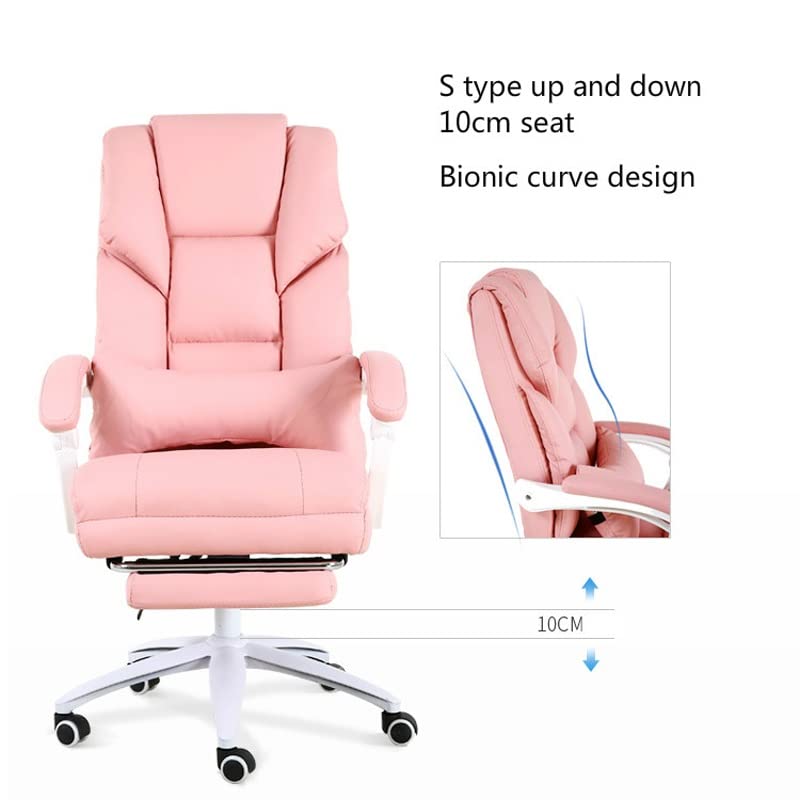 Ergonomic Gaming Office Chair with Massage and Footrest