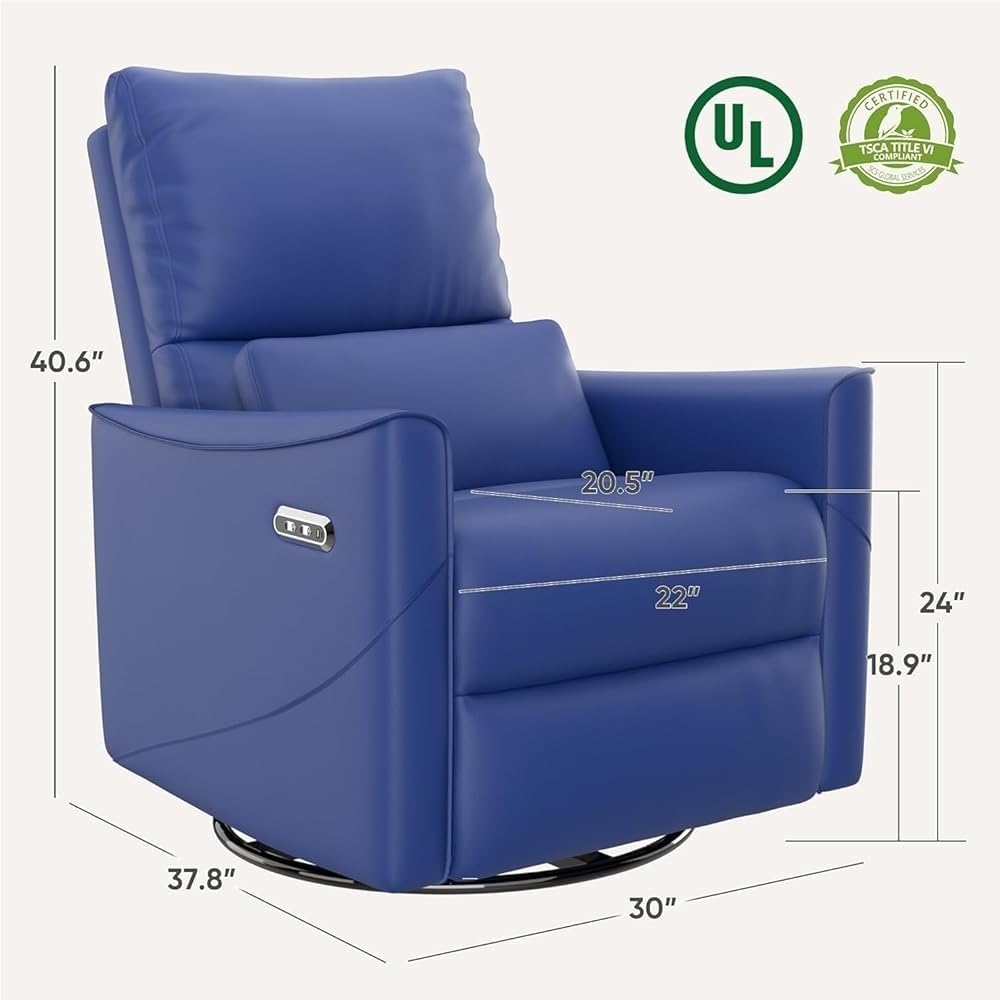 Electric Power Lift Swivel Rocker Recliner Chair