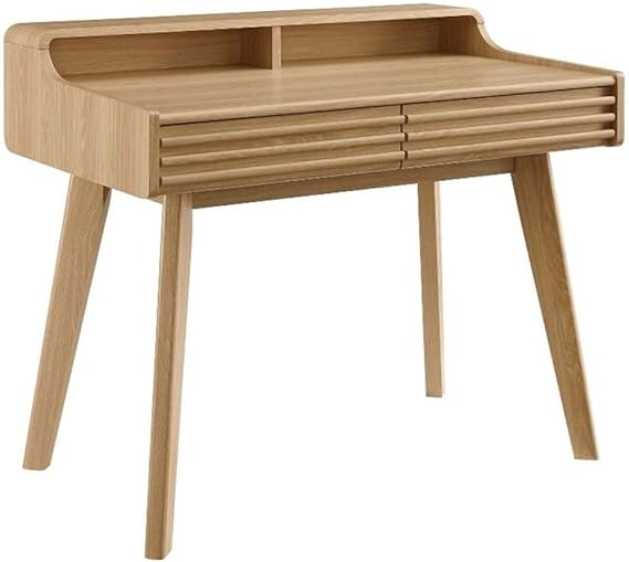Mid-Century Writing Desk with Storage