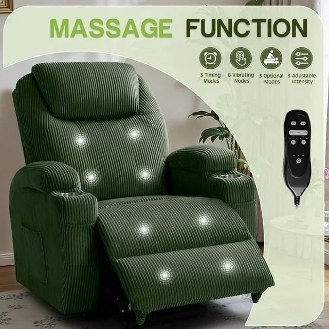 Electric Power Lift Recliner Chair with Massage