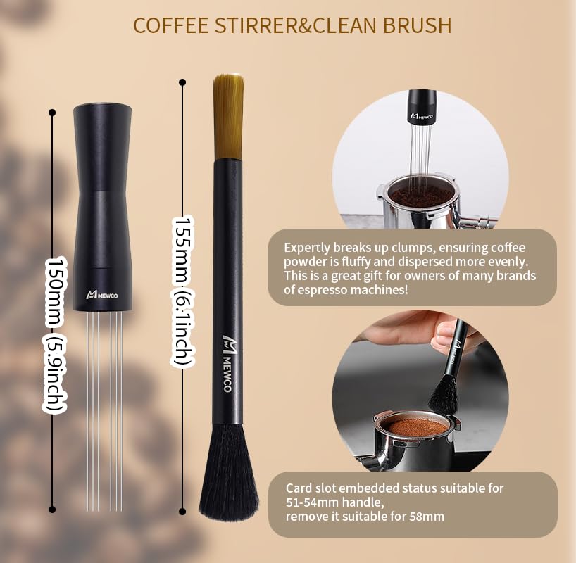 Espresso Tamper Set with Organizer Station