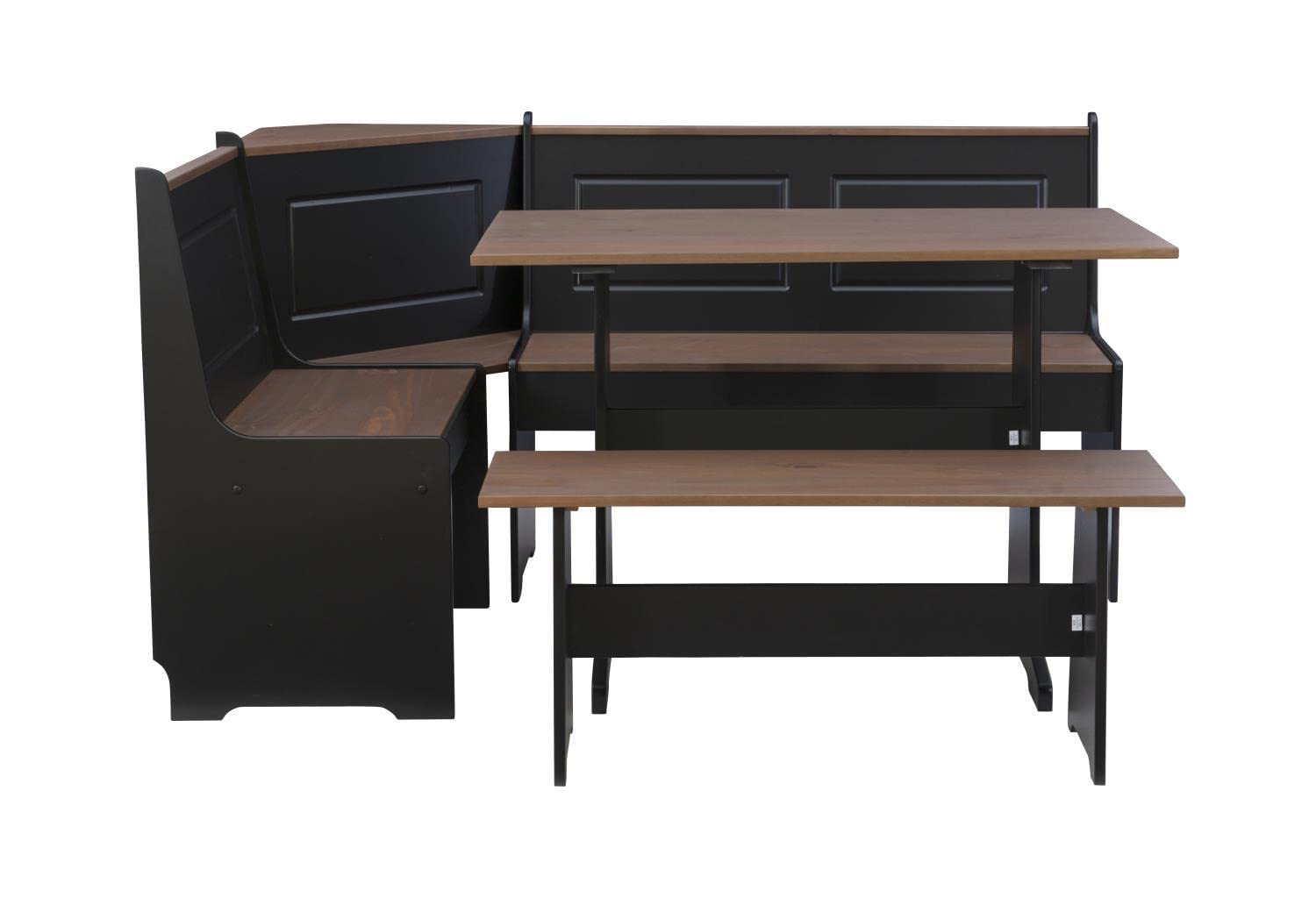 Breakfast Nook Dining Set with Storage