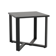 Weather-Resistant Steel Outdoor Side Table