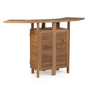 Acadia Teak Folding Bar Cabinet