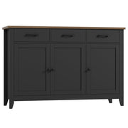 Buffet Cabinet with Storage Drawers and Adjustable Shelf