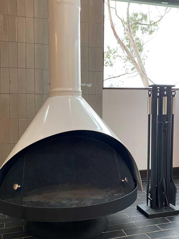 Contemporary Fireplace Tool Set