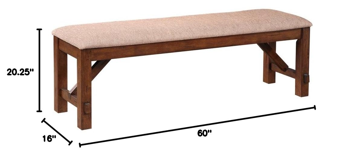 Karven Solid Wood Dining Bench
