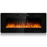 42 Inch Recessed Electric Fireplace Wall Mounted Heater