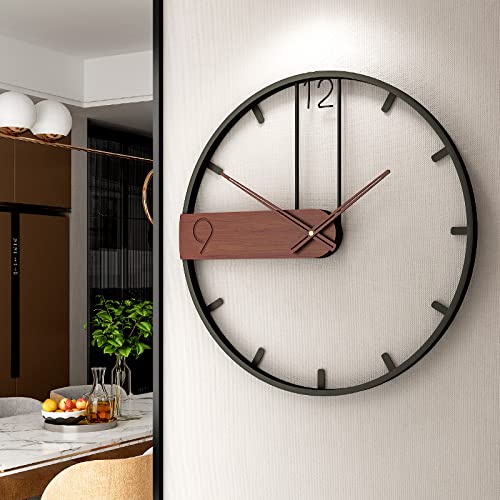 Large Wall Clock - Modern Silent Design