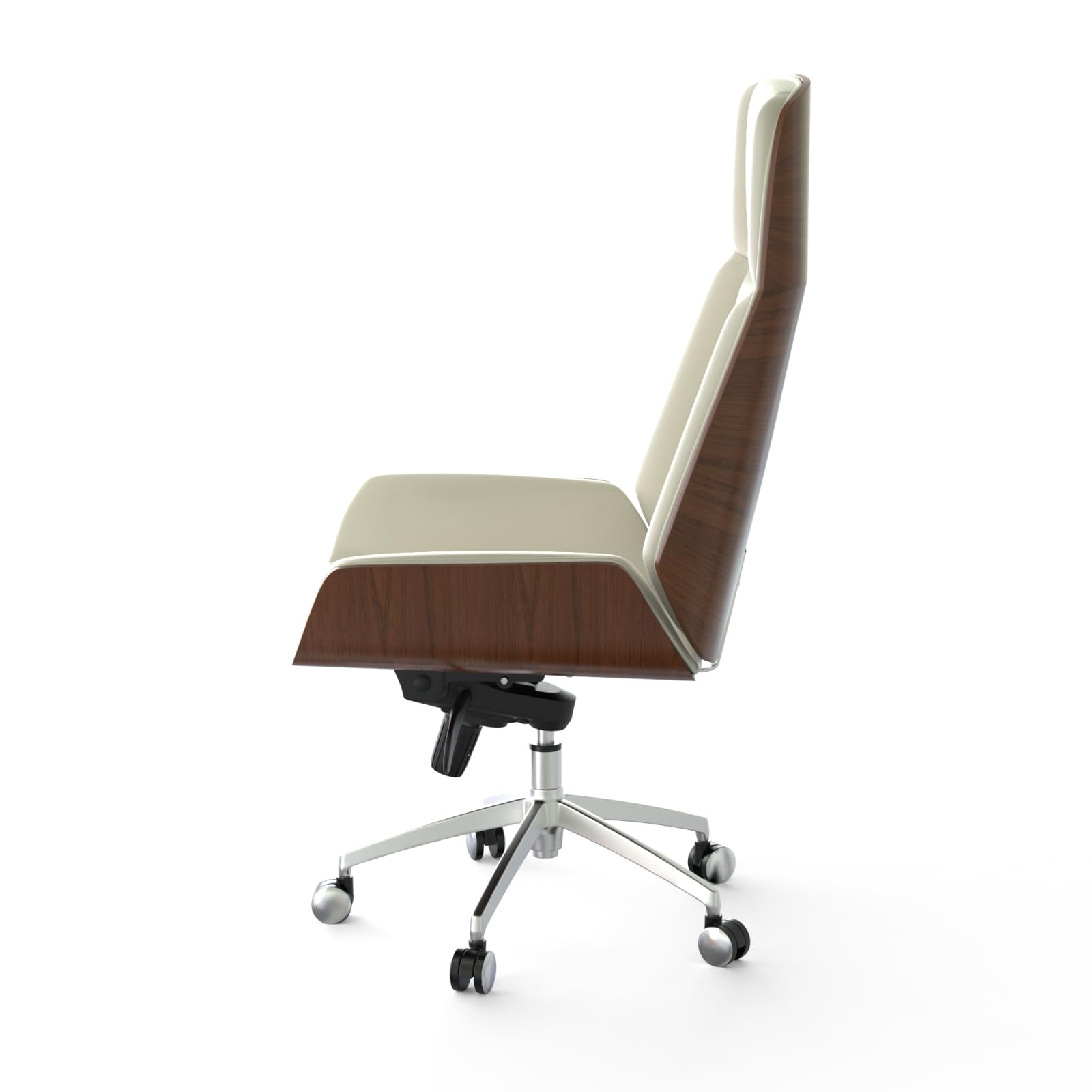 Luxury Wooden Swivel Executive Office Chair