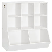 Kids Bookshelf with 8 Cubicles
