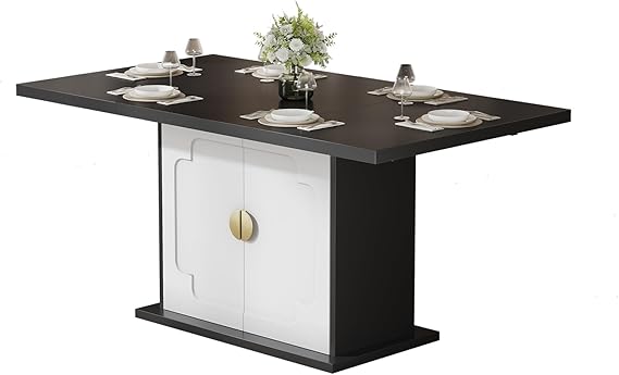 63" Dining Table with Storage