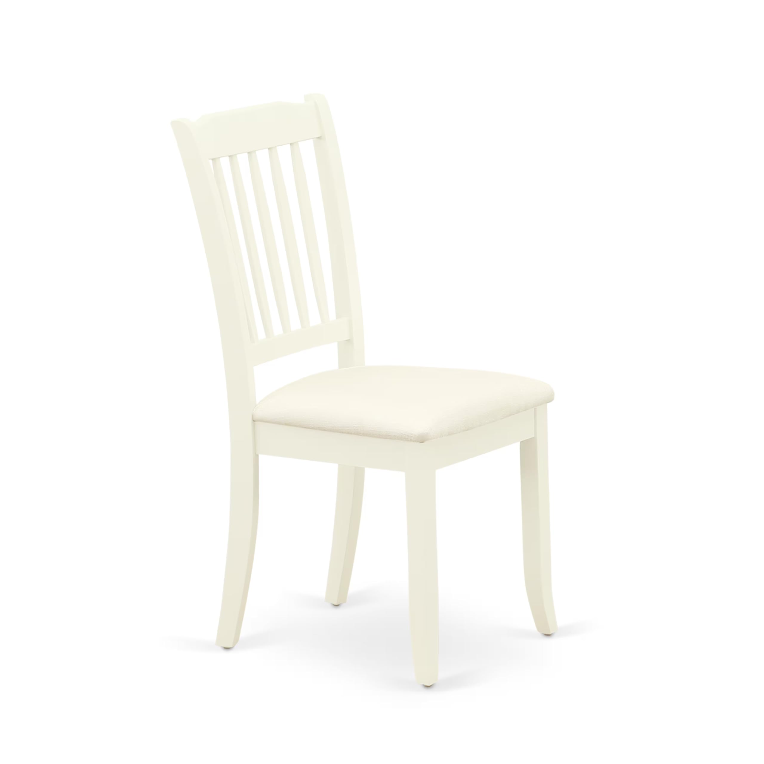 3 Piece Round Dining Table Set with Upholstered Chairs