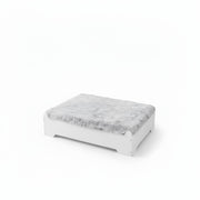 Extra Large Elevated Wooden Dog Bed with Cushion