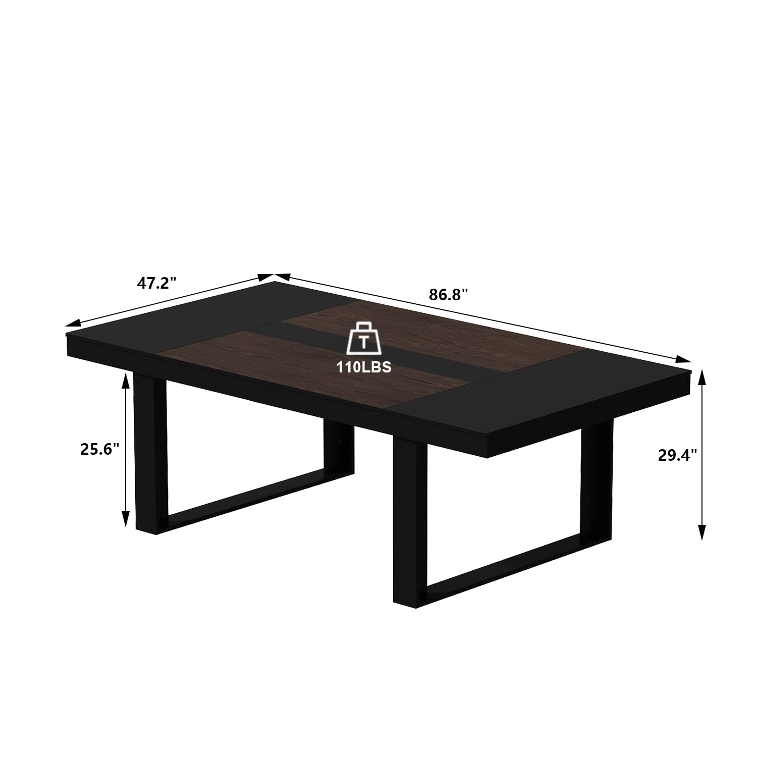 7FT Conference Table for 6-8 People